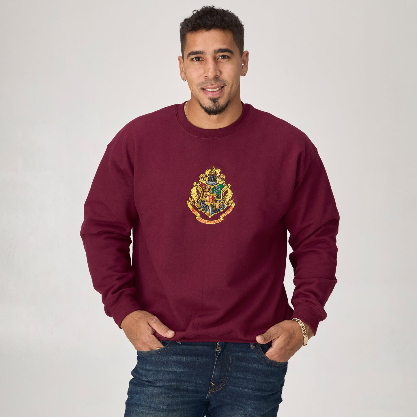 Magical Wizard-Inspired Embroidered Sweatshirt