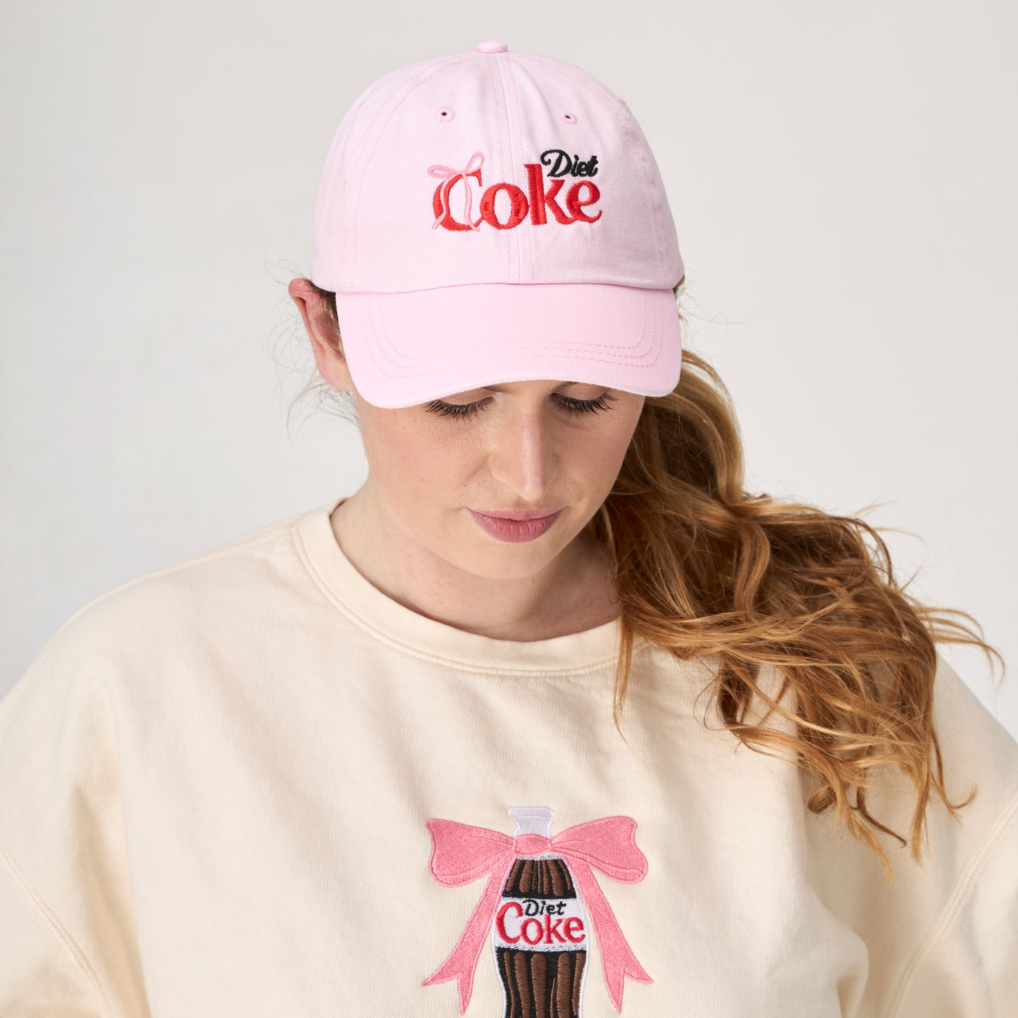 Retro Soda-Inspired Embroidered Hat
