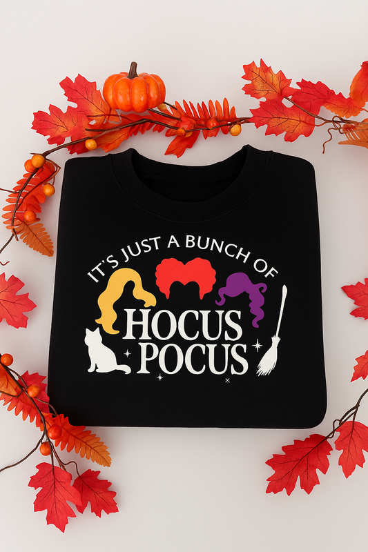 “It’s Just a Bunch of Hocus Pocus” – Halloween Sweater
