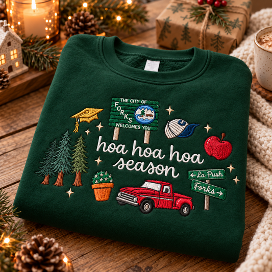 Hoa Hoa Hoa Embroidered Sweatshirt