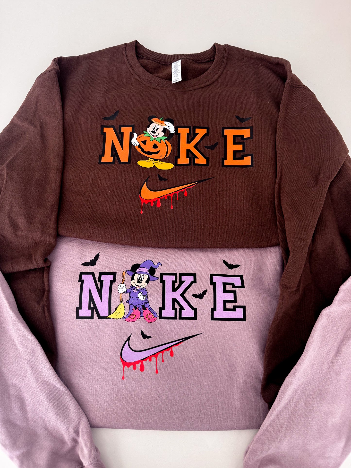 Halloween Mickey & Minnie Matching sweaters