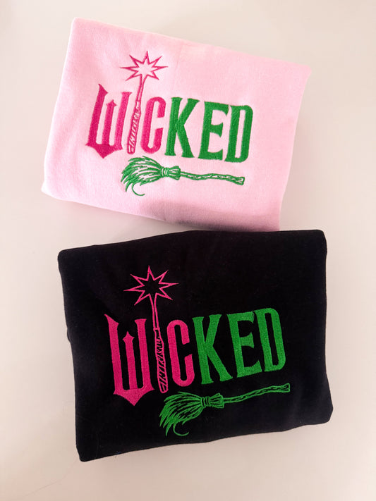WICKED Embroidered Sweatshirt
