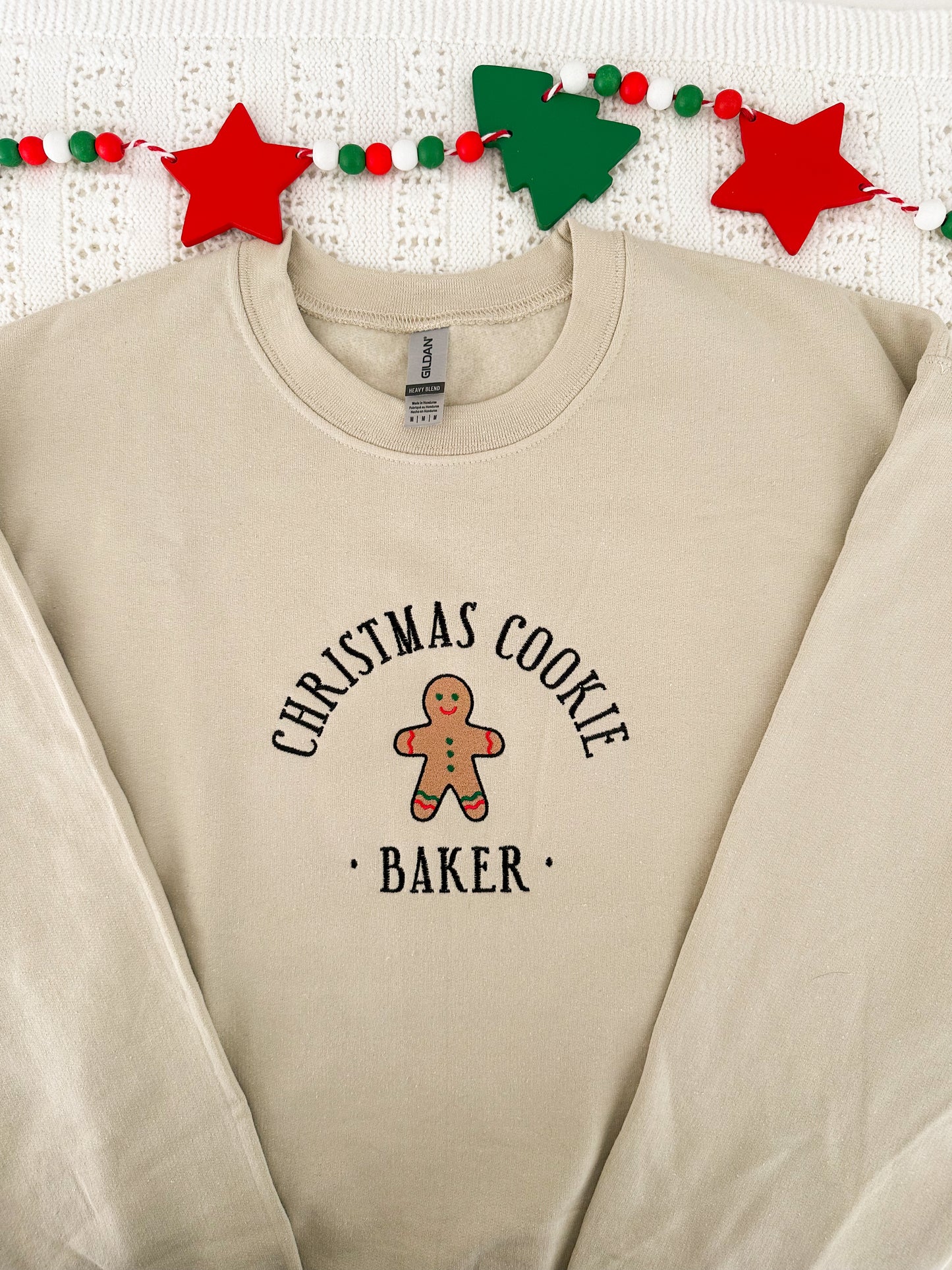 Christmas Cookie Baker & Tester Embroidered Sweatshirts