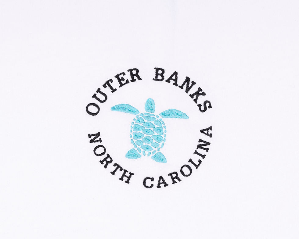 Outer Banks Sea Turtle Embroidered Crewneck/Hoodie