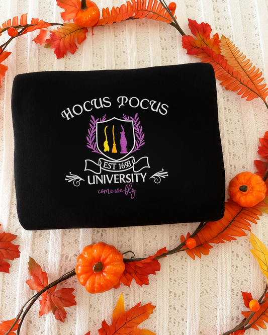Hocus Pocus University embroidered Sweater