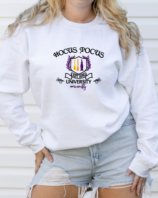 Hocus Pocus University embroidered Sweater
