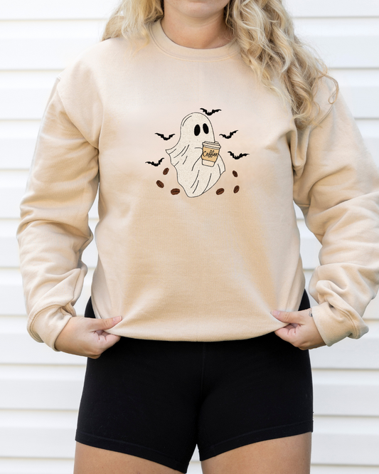 Ghost Brew Embroidered Crewneck