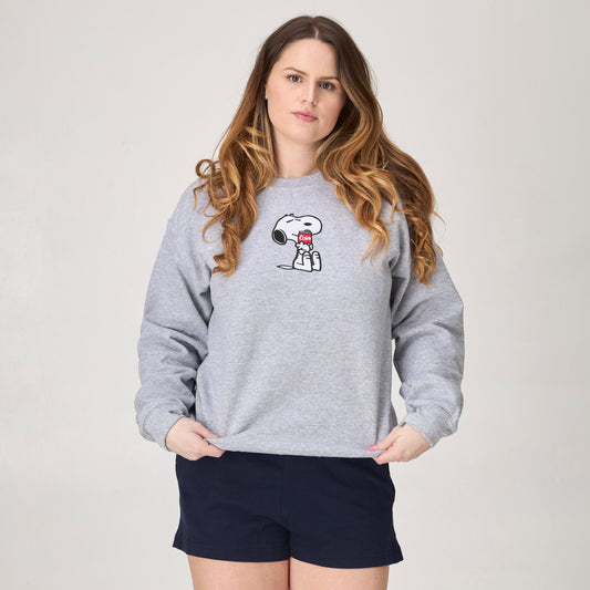 Chill Soda Pup Embroidered Crewneck