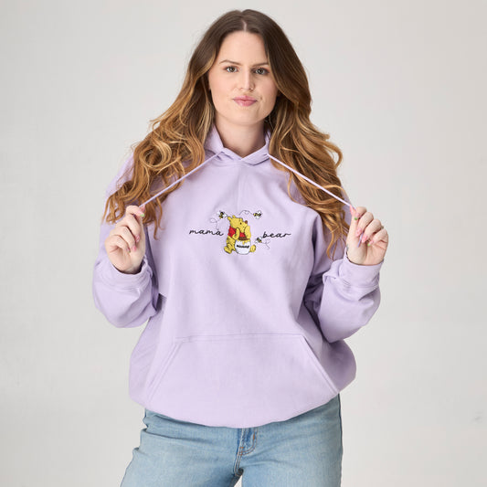 Mama Bear Embroidered Hoodie