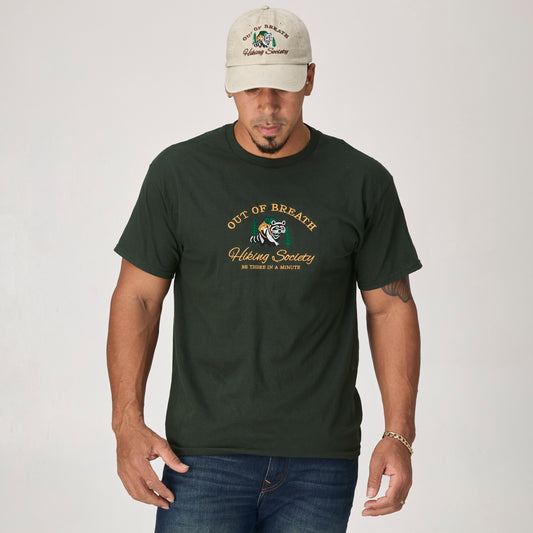 Out of Breath Hiking Society Tee