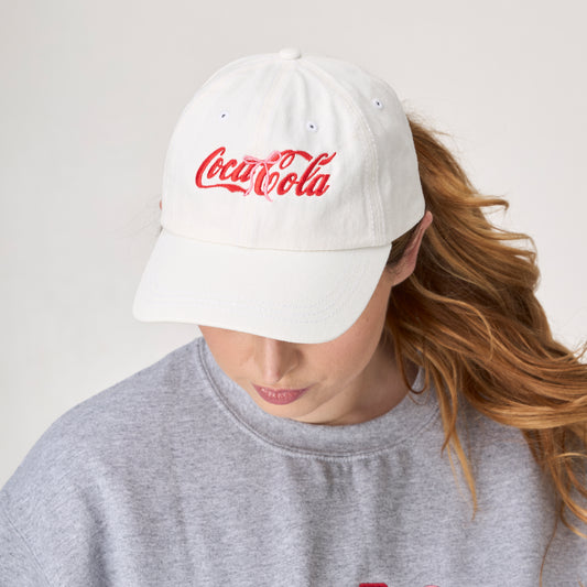 Retro Soda-Inspired Embroidered Hat