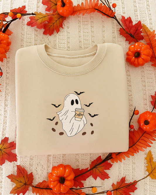 Ghost Brew Embroidered Crewneck