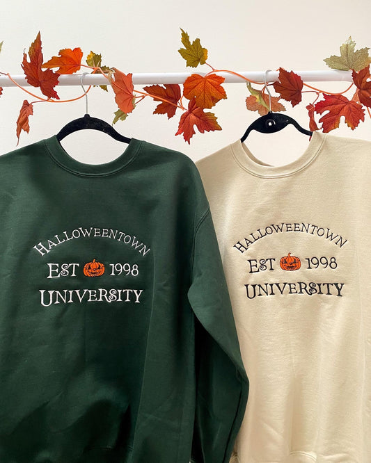 Halloweentown University Embroidered Sweatshirt