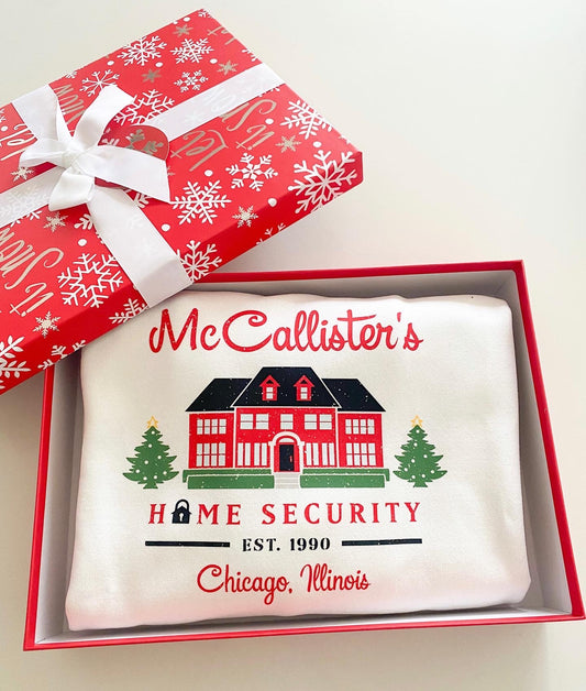 McCallister’s Home Security Holiday Sweatshirt