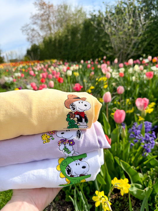 Cowboy Vibes Embroidered Tee