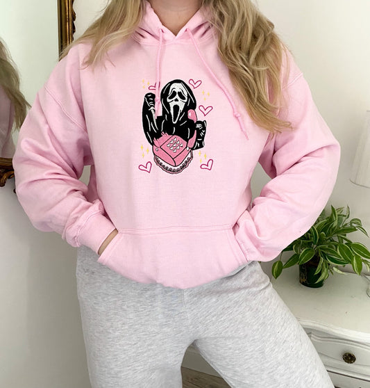 Sweet Scream Embroidered Sweater