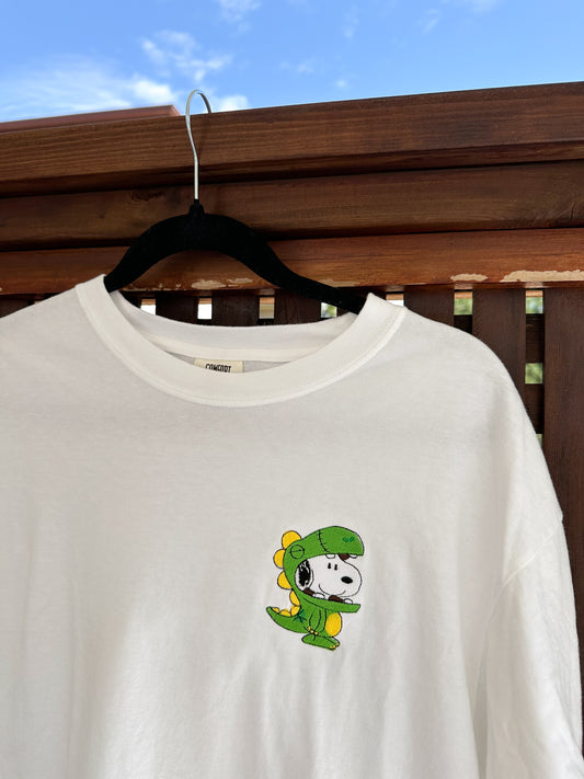 Dino Mood Embroidered Tee