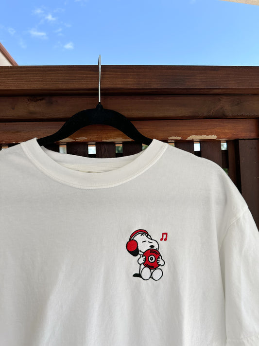 Vinyl Vibes Embroidered Tee
