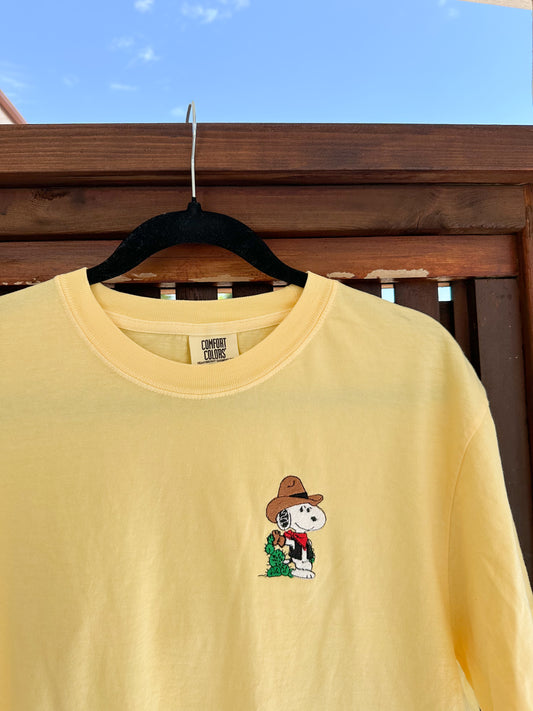 Cowboy Vibes Embroidered Tee