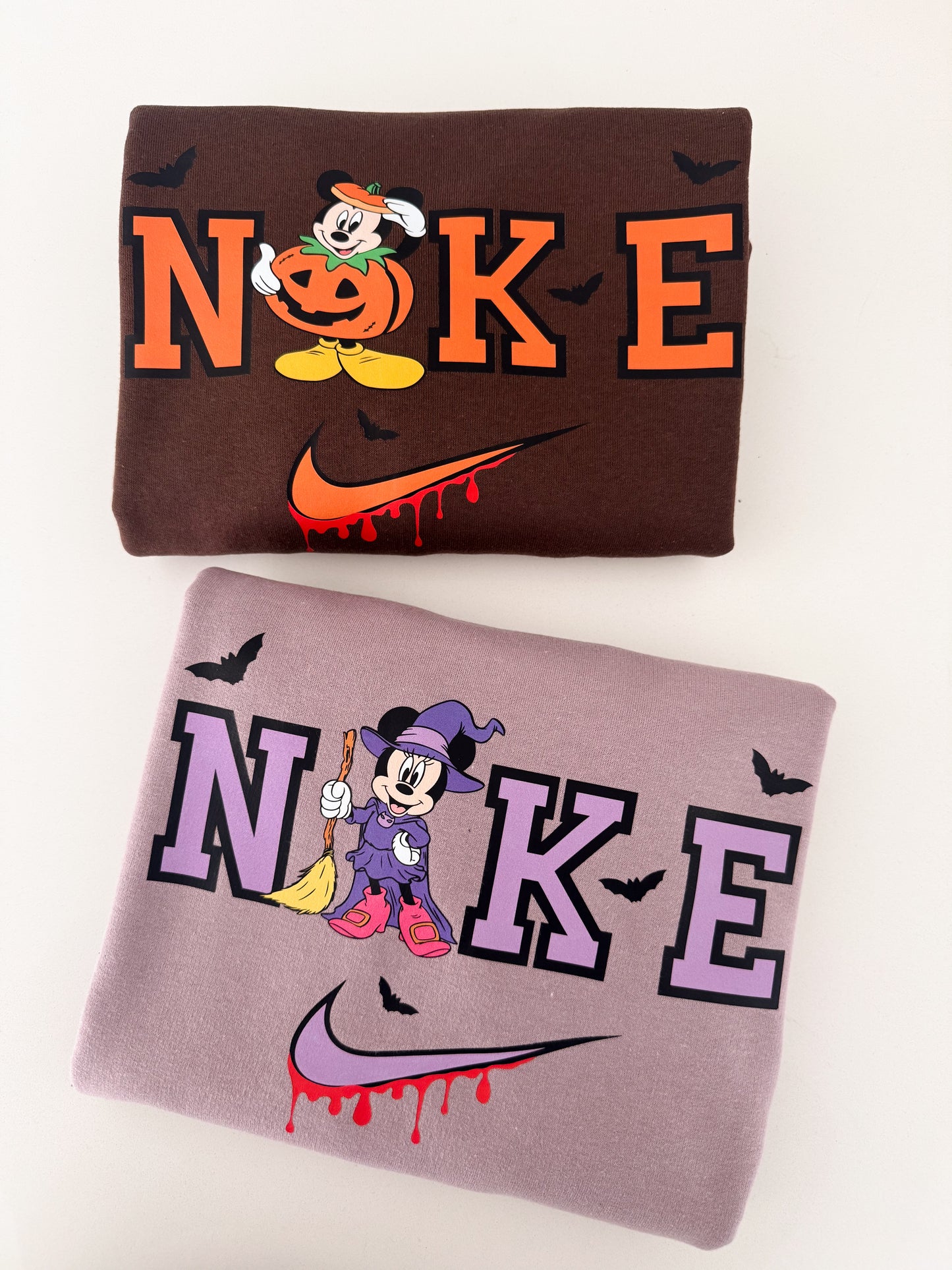 Halloween Mickey & Minnie Matching sweaters