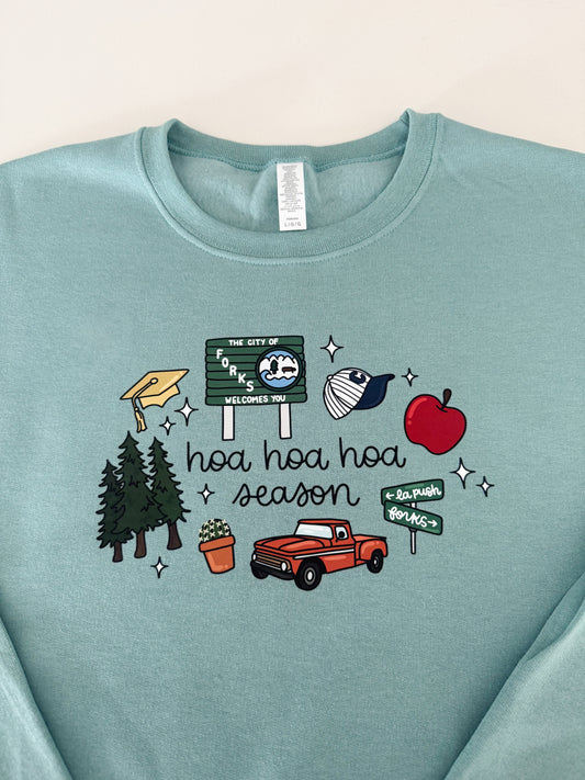 Hoa Hoa Hoa Season Twilight-Inspired Crewneck
