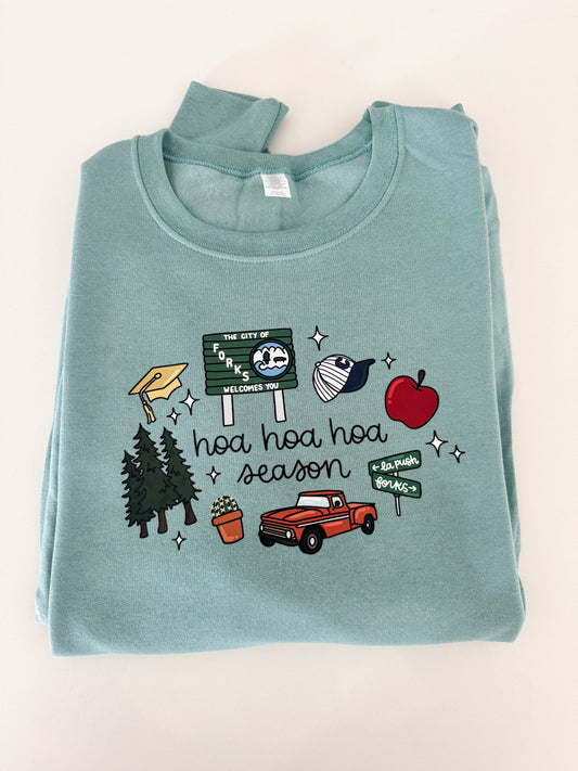 Hoa Hoa Hoa Season Twilight-Inspired Crewneck