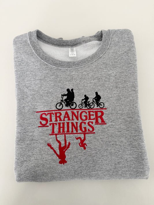 Stranger Things Embroidered Sweater