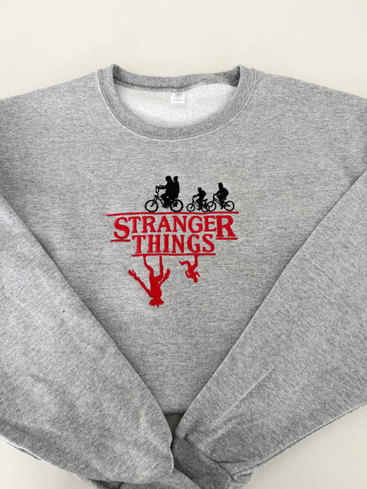 Stranger Things Embroidered Sweater