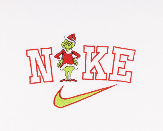 Sanat Grinch Embroidered Sweatshirt