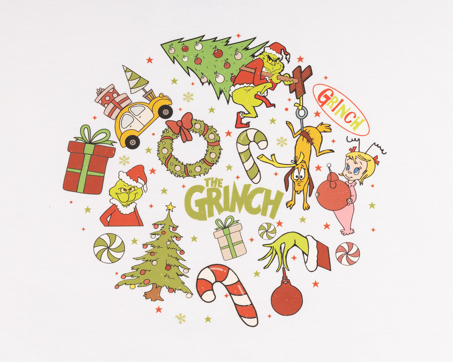 The Grinch Christmas Crewneck – Whoville Holiday Sweatshirt
