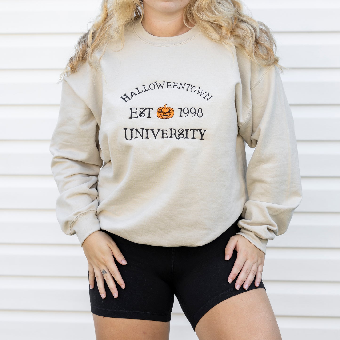 Halloweentown University Embroidered Sweatshirt
