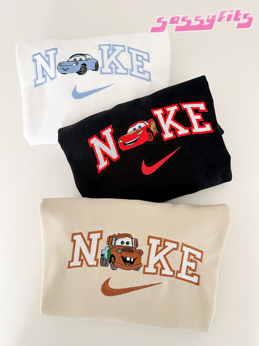 Cars Embroidered Sweatshirt