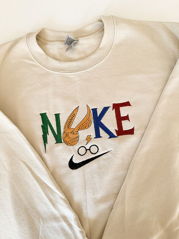 HP embroidered sweatshirt