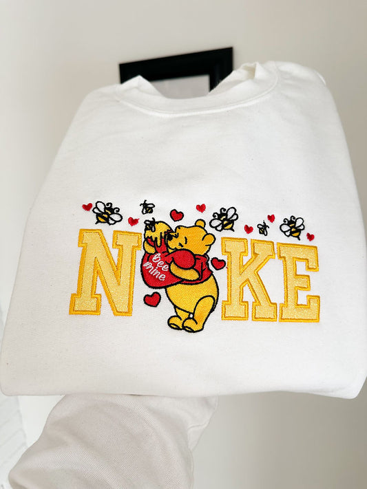 Be Mine Glitter Applique Sweatshirt