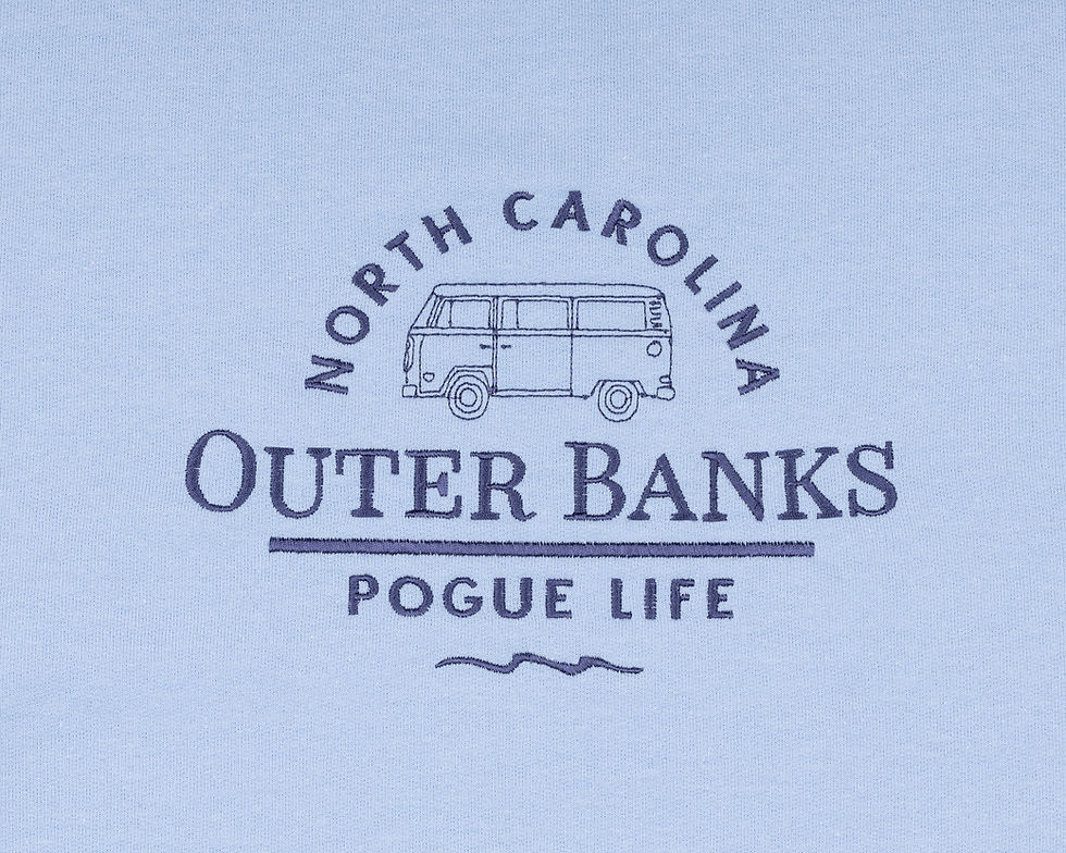 Outer Banks Pogue Life Embroidered Crewneck/Hoodie
