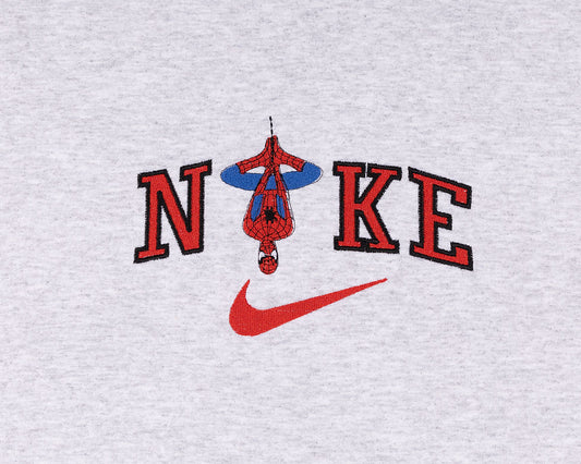 Spidey-Inspired Embroidered Sweater