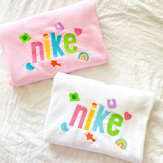 Lucky Charms-Inspired Embroidered Sweatshirts