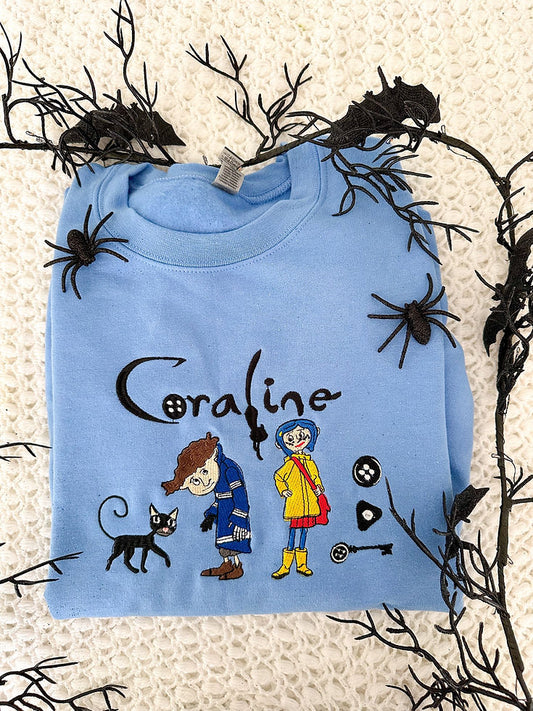 Coraline Embroidered Sweatshirt
