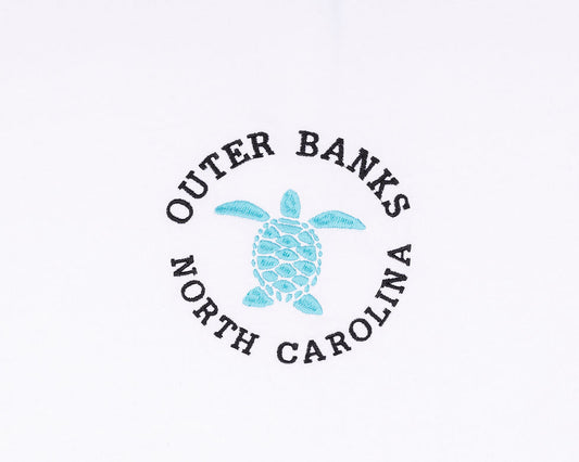 Outer Banks Sea Turtle Embroidered Crewneck/Hoodie