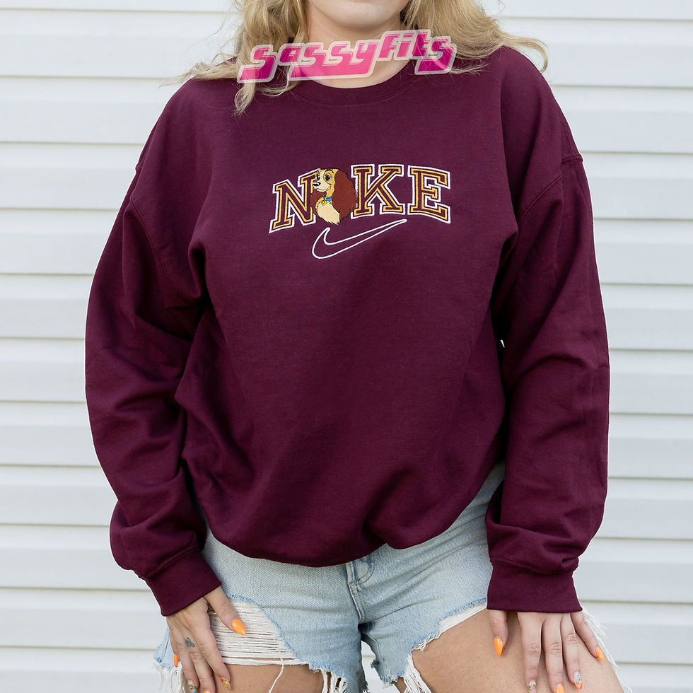 Lady & Tramp Embroidered Sweatshirt